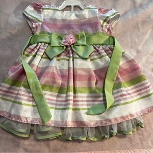 12M baby girl summer lot of dresses, outfits etc.